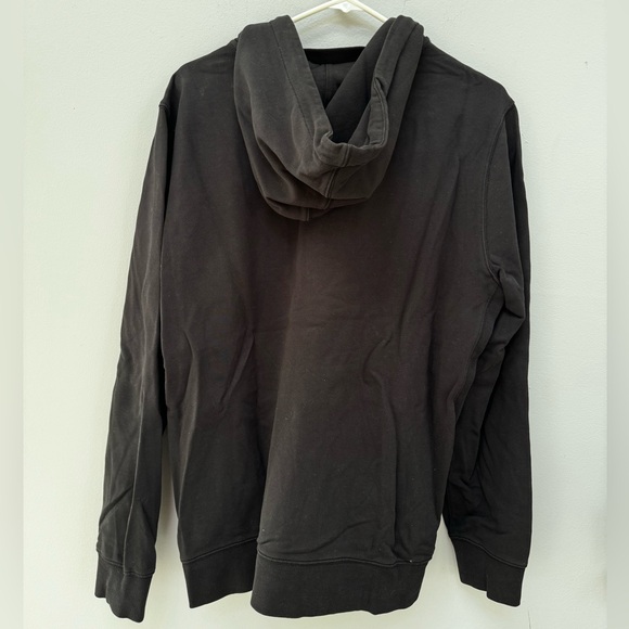 Paige Drawstring Dark Gray Knitted Hoodie in Large - Picture 8 of 8